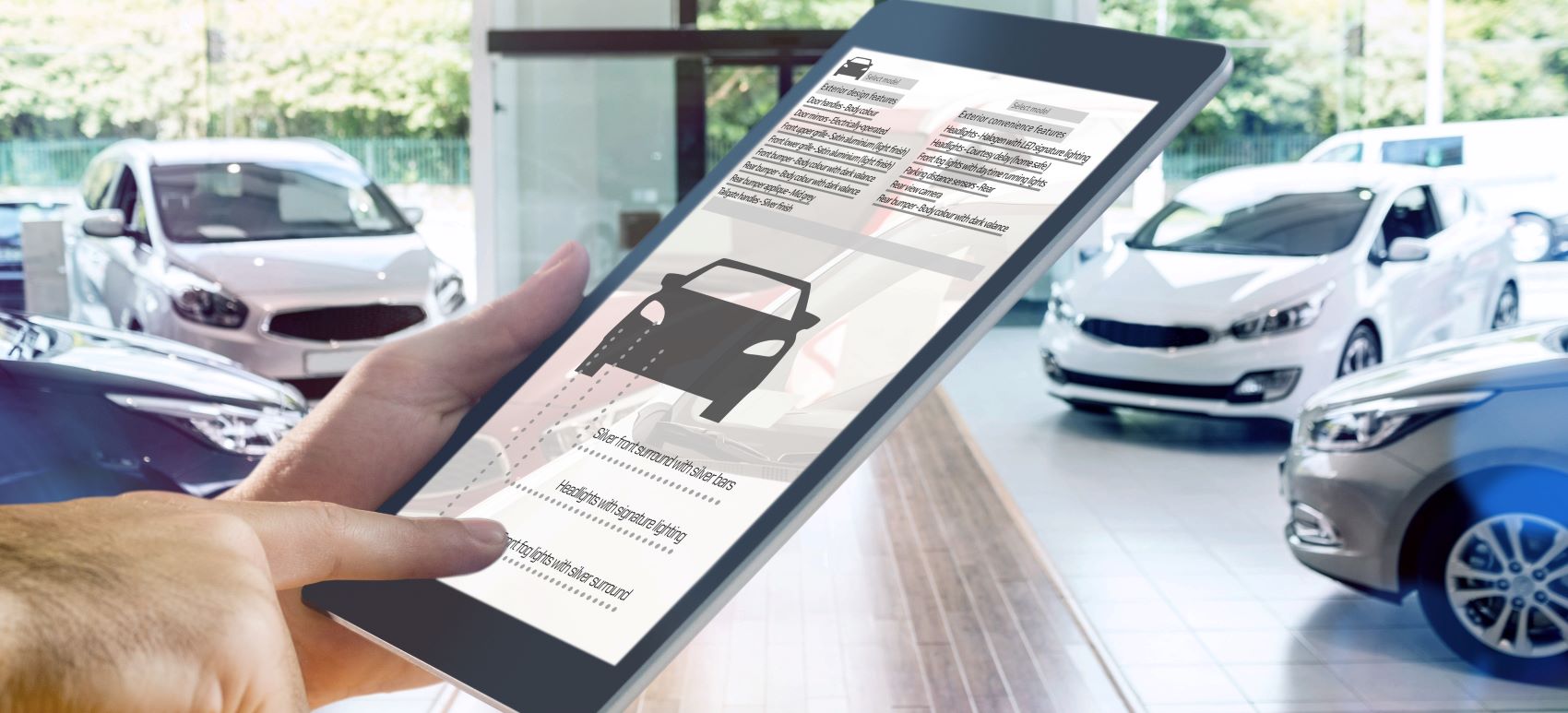Digital integration of automotive direct mail