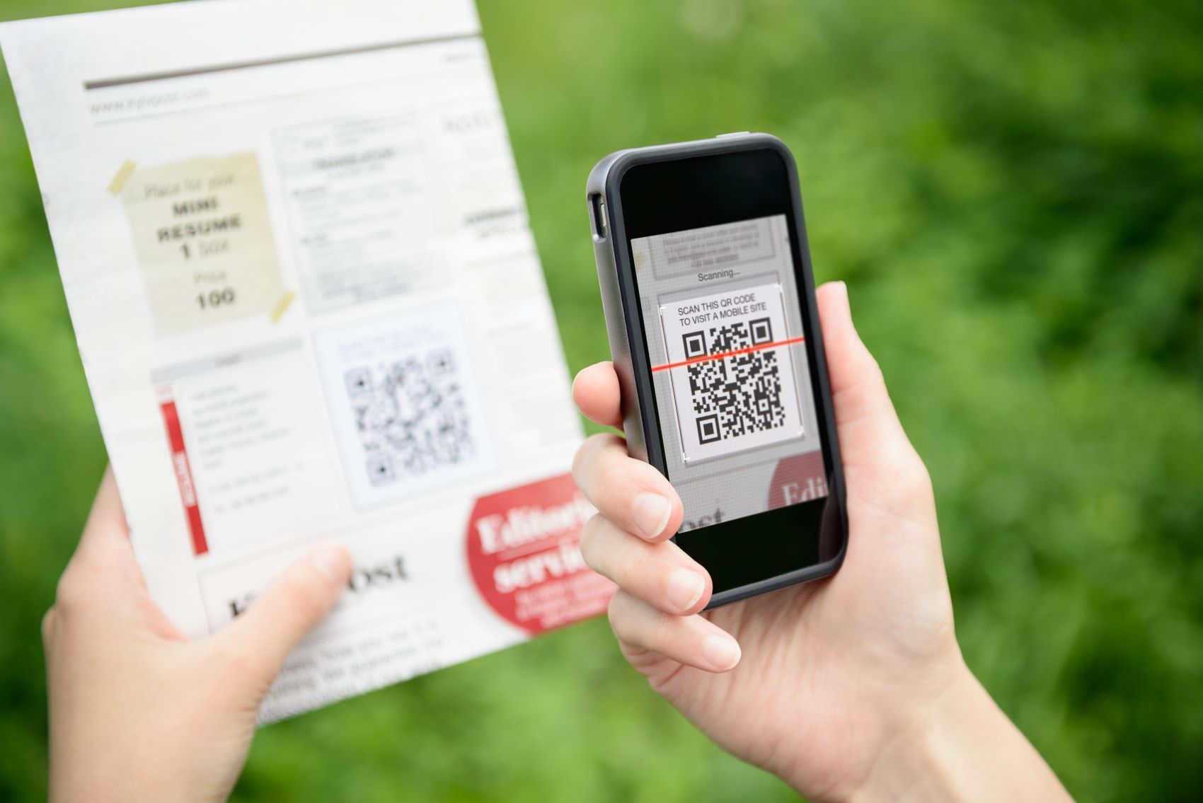 Track ROI with QR codes