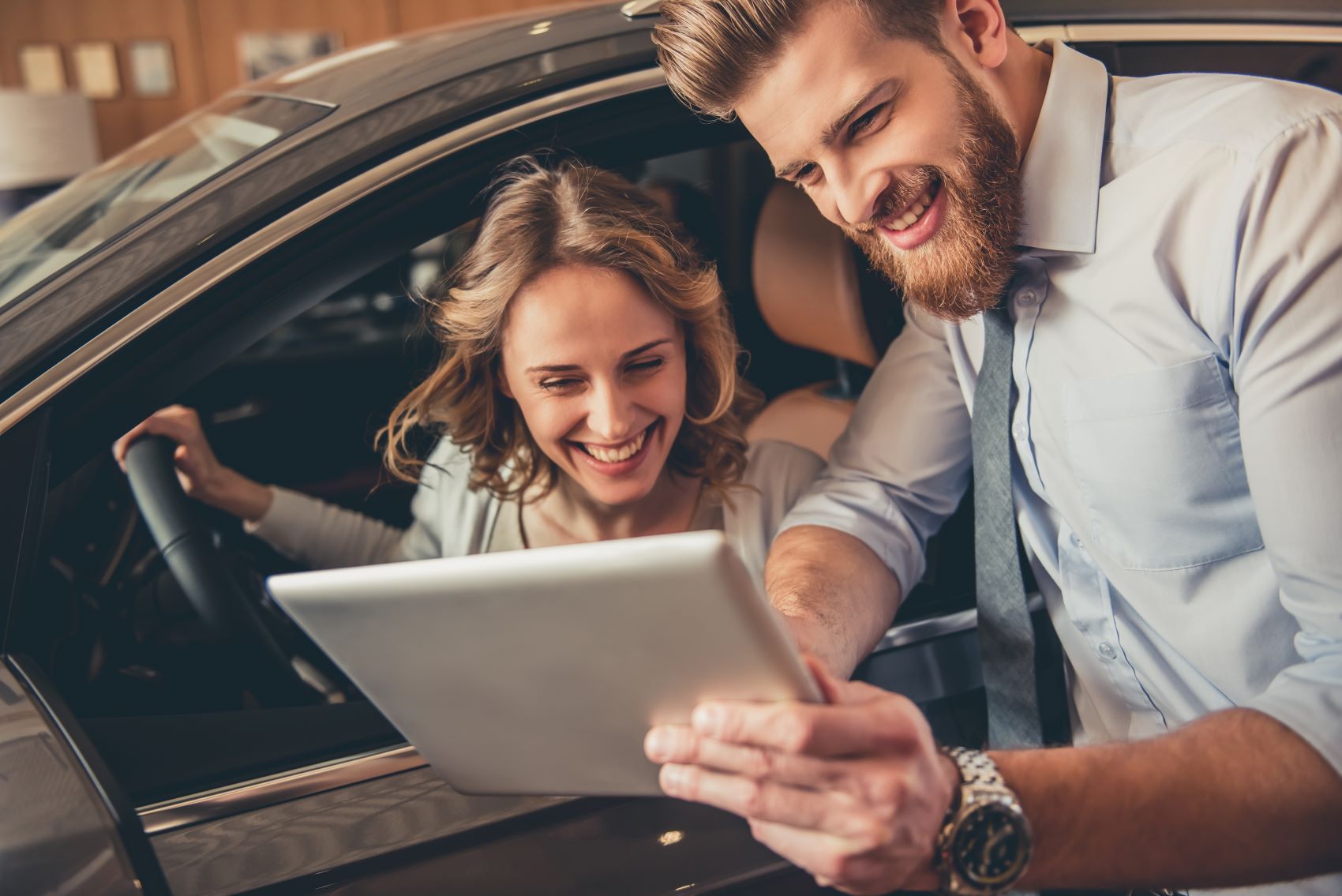 using social media to view car dealership inventory