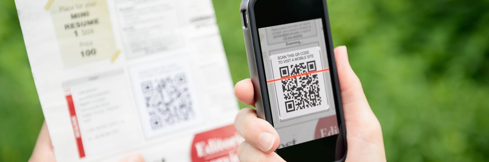 Using QR Codes in direct mail marketing