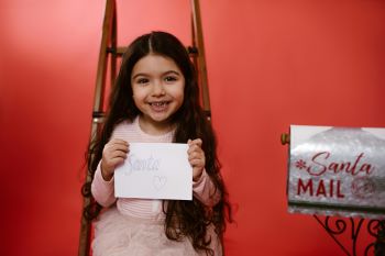 Direct mail with a holiday theme