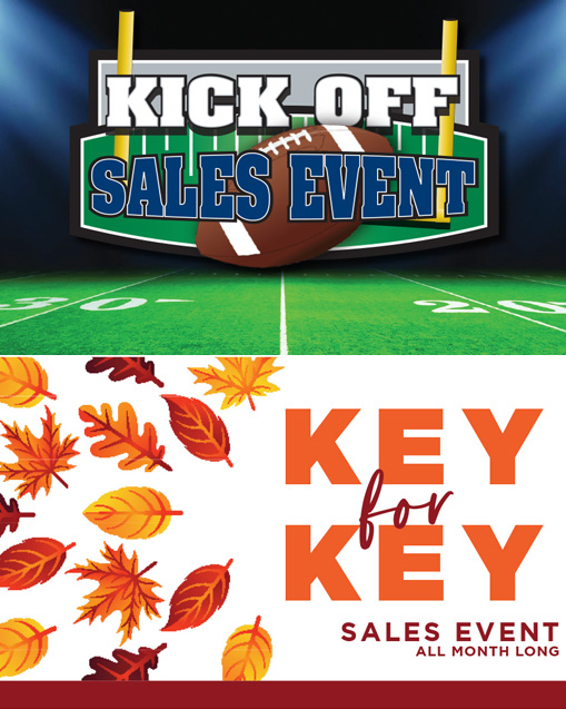 Football and Fall Sales Events Football and Fall Sales Events