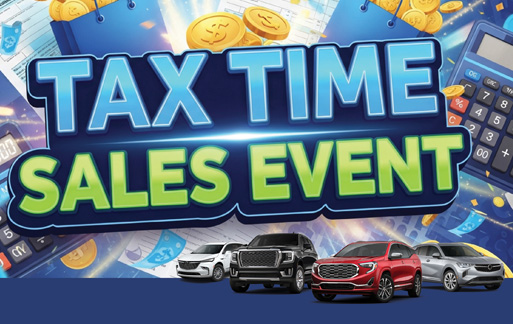 Tax Time Sales Event